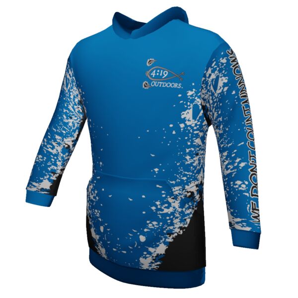 4:19 Outdoors Classic Hoodie - Blue Thumbnail