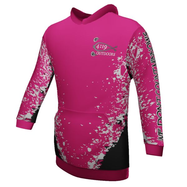 4:19 Outdoors Classic Hoodie - Pink Thumbnail