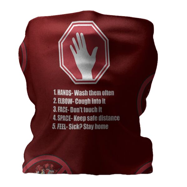 Single Layer Standard Neck Gaiter - Do the 5 Thumbnail