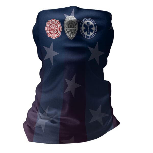 Single Layer Sport Neck Gaiter - First Responders Thumbnail