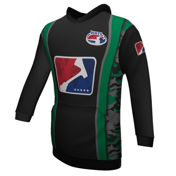 World Axe Throwing League - Jersey Axe House Classic Hoodie Thumbnail