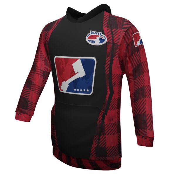 World Axe Throwing League - Plaid and Timber Classic Hoodie Thumbnail