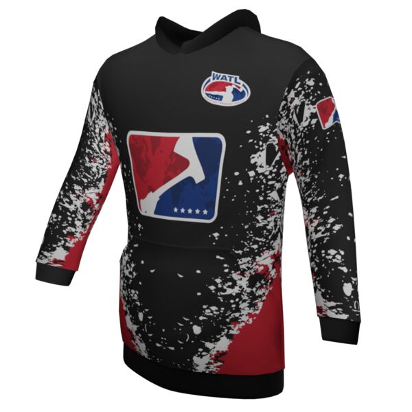World Axe Throwing League - Tilted Axes Classic Hoodie Thumbnail