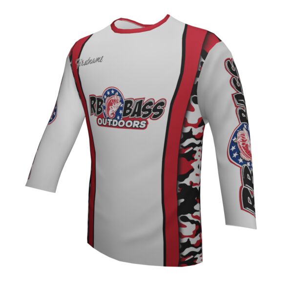 RB Bass Pro Staff - Jersey - Style 1 - Red Thumbnail