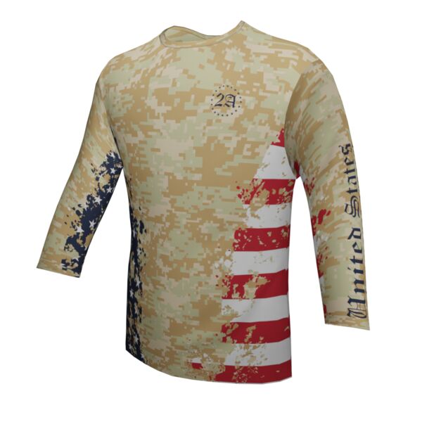 Performance Long Sleeve Shirt - 2A-FR Tan Thumbnail
