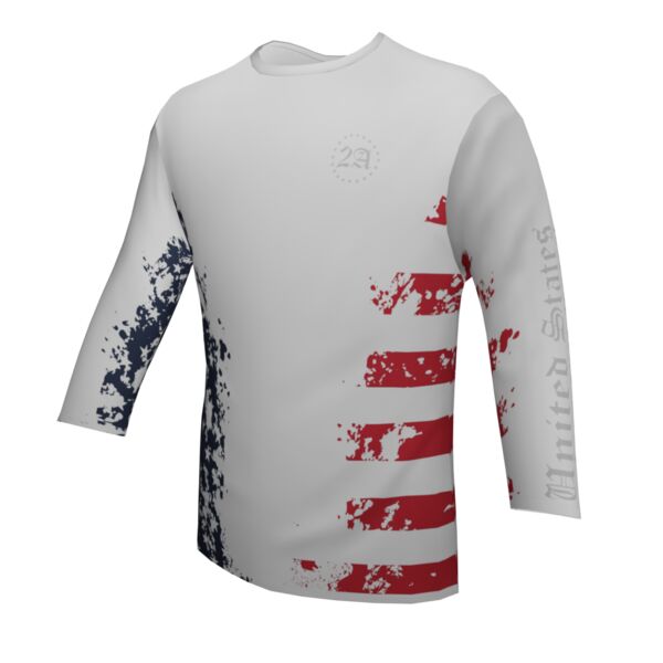 Performance Long Sleeve Shirt - 2A-FR White Thumbnail