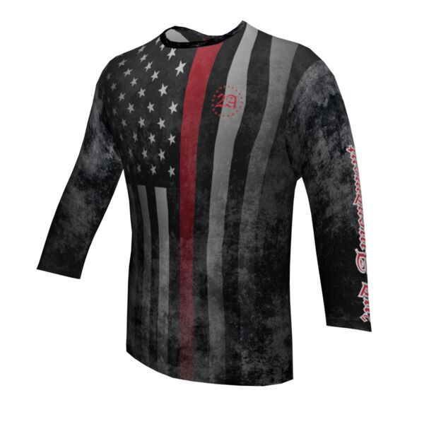 Performance Long Sleeve Shirt - 2A-USFC-Red Thumbnail