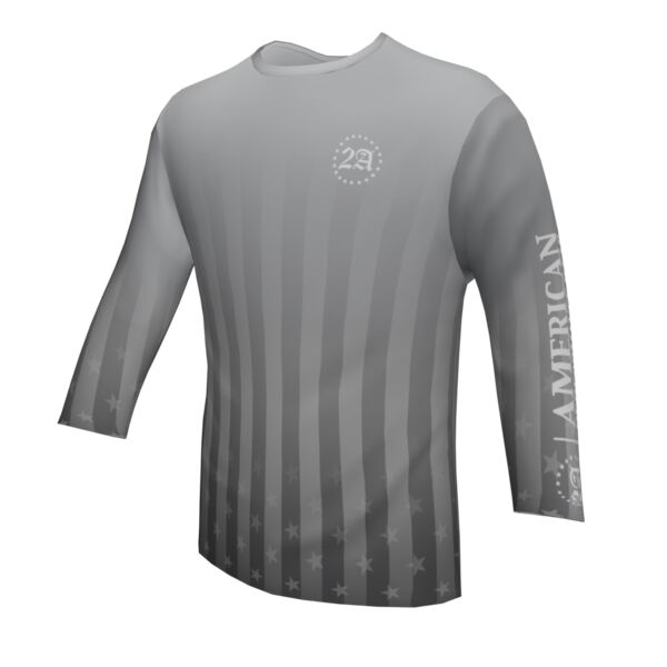 Performance Long Sleeve Shirt - 2A-USFS-Light Gray Thumbnail
