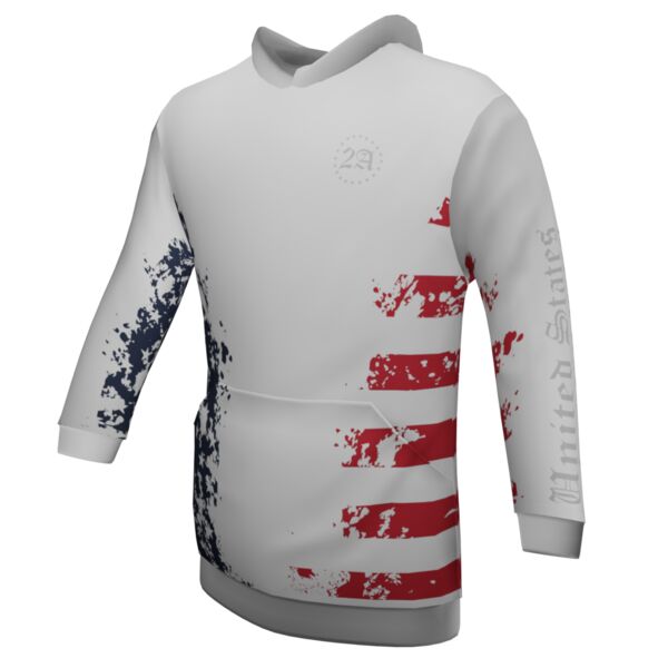 Performance Hoodie - 2A-FR White Thumbnail