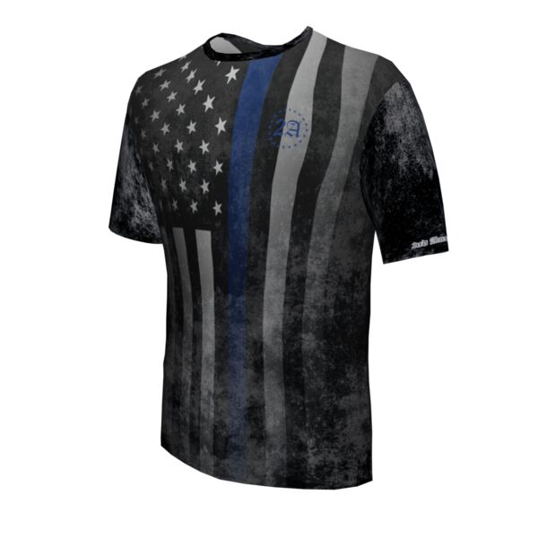 Performance Short Sleeve Shirt - 2A-USFC-Blue Thumbnail
