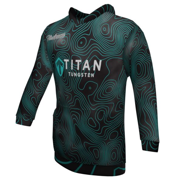 Titan Tungsten Premium Hoodie - Style 4 Thumbnail