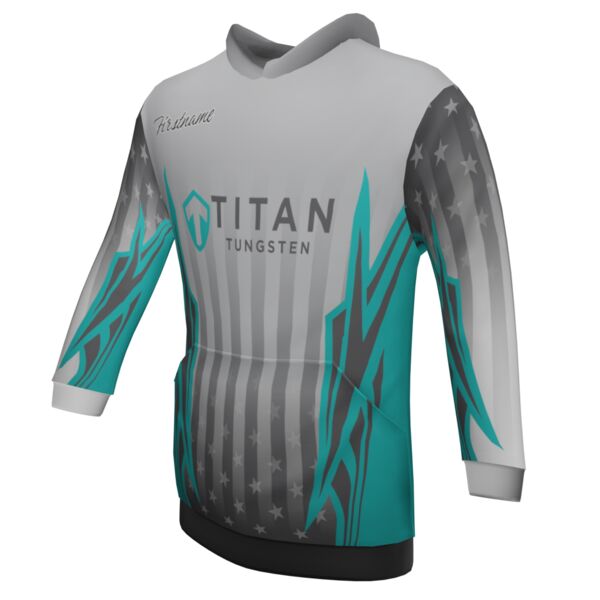 Titan Tungsten Classic Hoodie - Style 5 Thumbnail