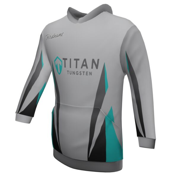 Titan Tungsten Classic Hoodie - Style 6 Thumbnail