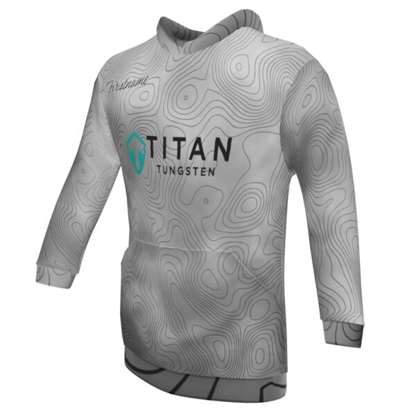 Titan Tungsten Classic Hoodie - Style 8 Thumbnail