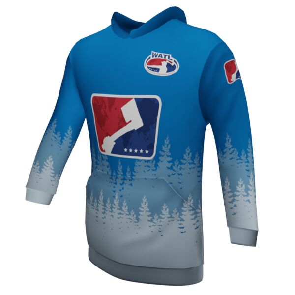 World Axe Throwing League - Flying Squirrel Classic Hoodie Thumbnail