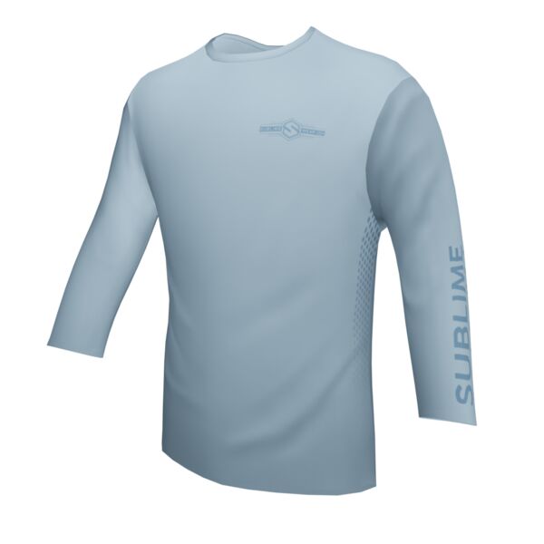 Performance Long Sleeve Shirt - On The Water - Sky Blue Thumbnail