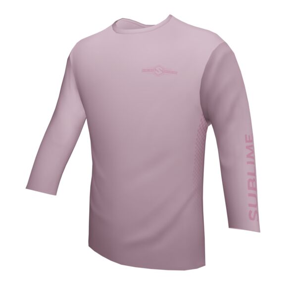 Performance Long Sleeve Shirt - On The Water - Light Pink Thumbnail