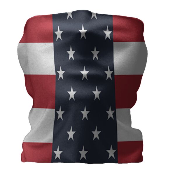 Single Layer Standard Neck Gaiter - U.S. Flag Thumbnail