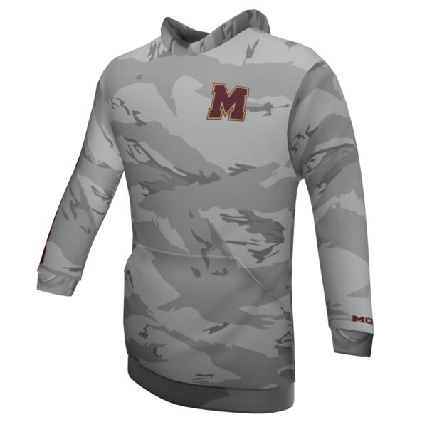 MCHS Spirit Wear - Classic Hoodie - Gray Tear Camo Thumbnail