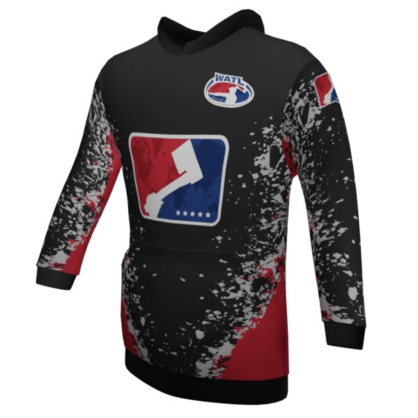 World Axe Throwing League - Axe Habits Miami Classic Hoodie Thumbnail