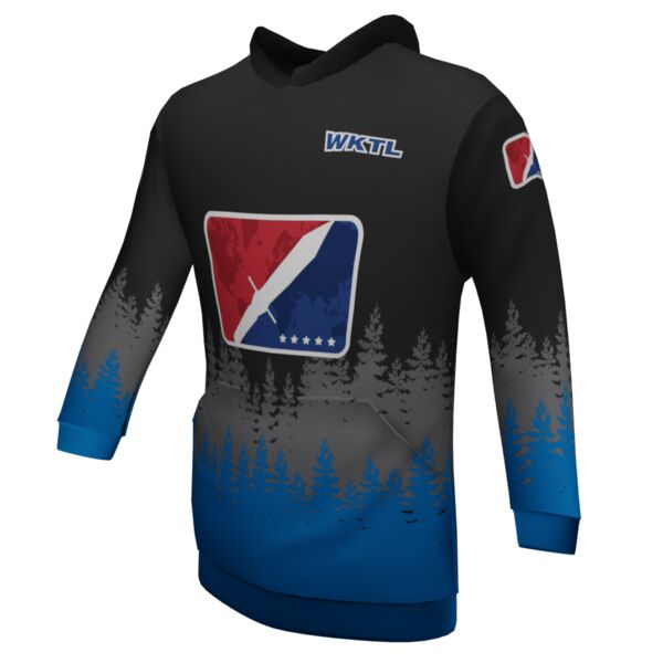 World Knife Throwing League - Cascadia Axe Co. Classic Hoodie Thumbnail