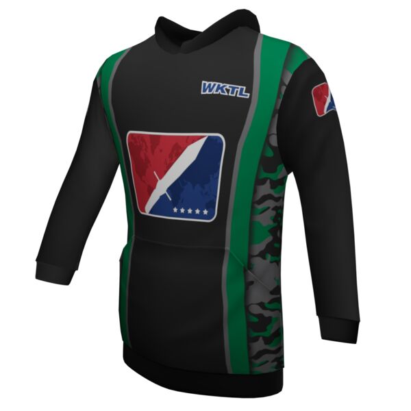 World Knife Throwing League - Jersey Axe House Classic Hoodie Thumbnail