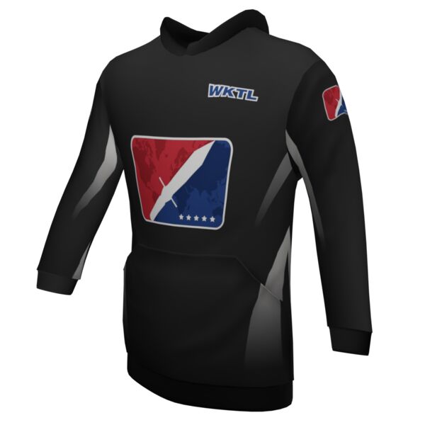 World Knife Throwing League - Main Street Axe Company Classic Hoodie Thumbnail