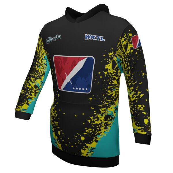 World Knife Throwing League - The Mighty Axe Throwing Classic Hoodie Thumbnail