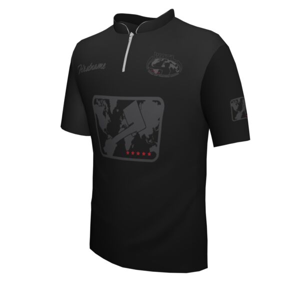 World Axe Throwing League - Jersey Axe House - Black Jersey Thumbnail