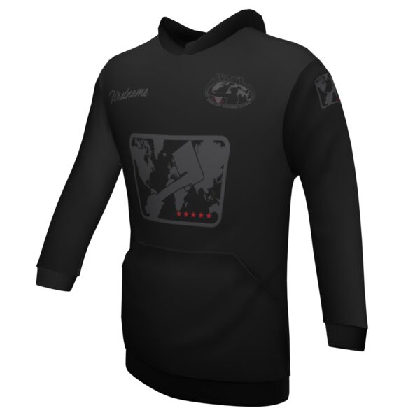 World Axe Throwing League - Jersey Axe House - Black Classic Hoodie Thumbnail