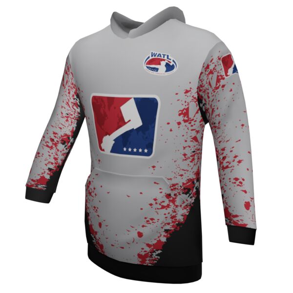 World Axe Throwing League - Axe Hole NPR - Classic Hoodie Thumbnail