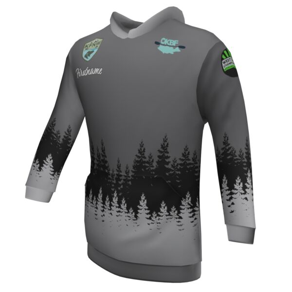 Kayak Fishing Northwest - Style 3 - Classic Hoodie Thumbnail