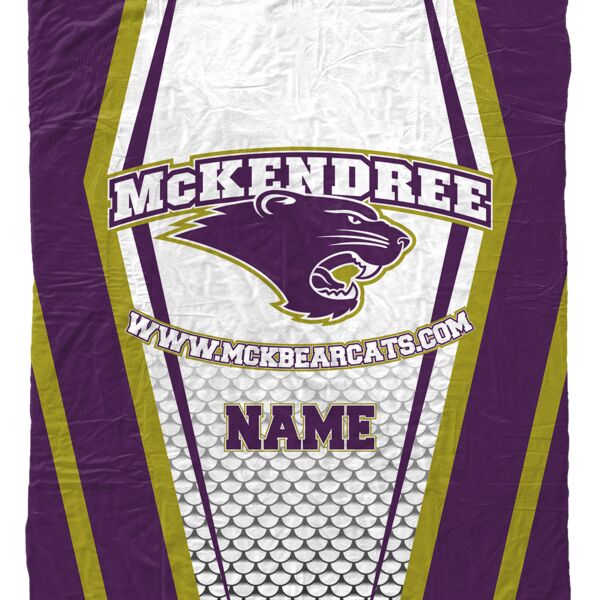 Mckendree University - Sherpa/Fleece Throw Blanket Thumbnail