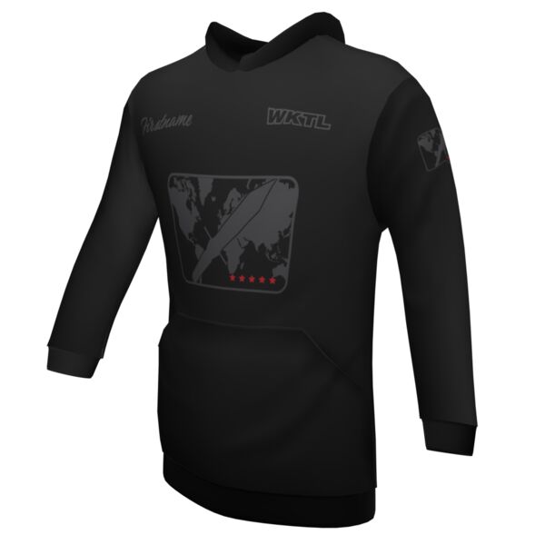 World Knife Throwing League - Jersey Axe House - Black Classic Hoodie Thumbnail