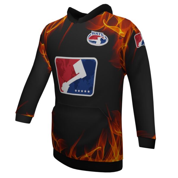 World Axe Throwing League - Real Ax Classic Hoodie - Style 3 Thumbnail