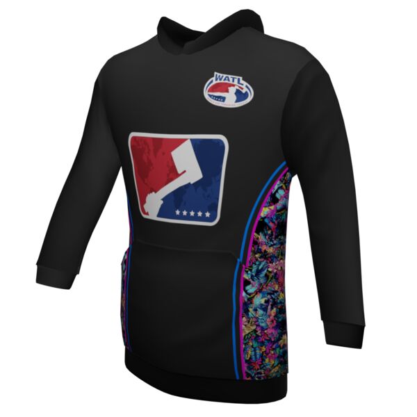 World Axe Throwing League - Swamp Axe Co Classic Hoodie Thumbnail