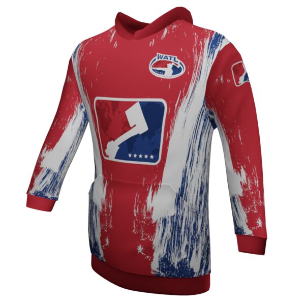 World Axe Throwing League - Pee-Pa's Garage Craft Brewery - Classic Hoodie - Style 1 Thumbnail