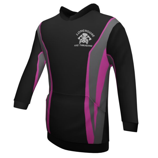 World Axe Throwing League - Longhouse Axe Throwing - Classic Hoodie - Style 3 Thumbnail